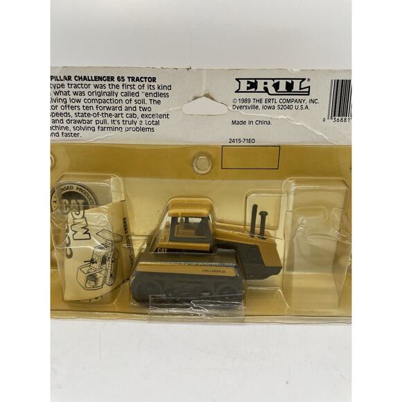 1998 Ertl Mighty Movers Caterpillar Challenger 65 Tractor Collectors 1st Edition - Picture 9 of 10